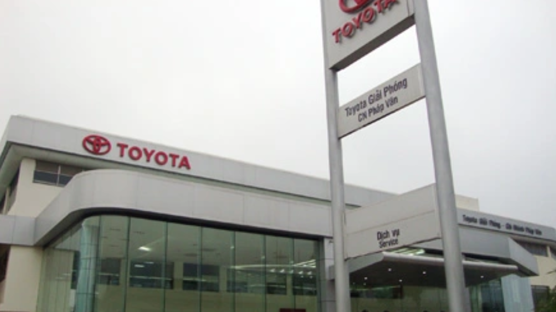 Hà Nội: Toyota Giải Phóng - Chi nhánh Pháp Vân